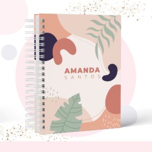 caderno capa geometrica modelo 10 arquivo digital papelaria personalizada 2