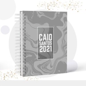 caderno capa masculina modelo 10 arquivo digital anotacoes 2