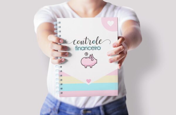 Caderno Controle Financeiro Feminino 04 - Arquivo Digital - Imagem 3