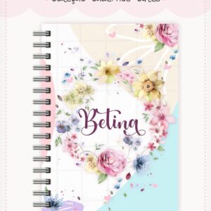 caderno cute menina 12 arquivo digital anotacoes