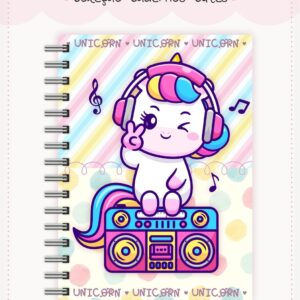 caderno cute menina 5 arquivo digital arte digital