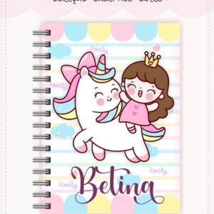 caderno cute menina 6 arquivo digital escolar