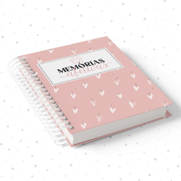 Caderno de Memórias Afetivas Rosa - Arquivo Digital
