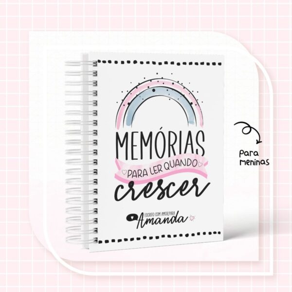 CADERNO DE MEMÓRIAS MENINA - ARQUIVO DIGITAL