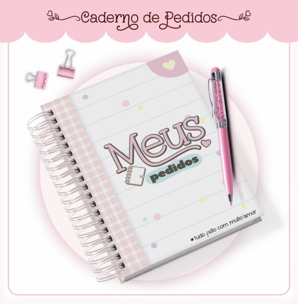 Caderno de Pedido Candy - Arquivo Digital