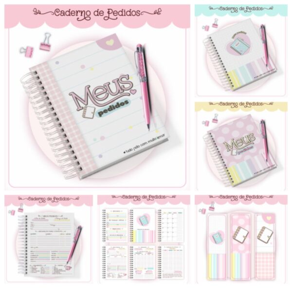 Caderno de Pedido Candy - Arquivo Digital