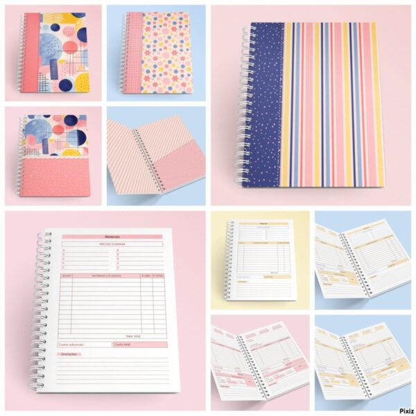 Caderno de Pedidos A5 - Arquivo Digital