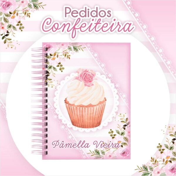 Caderno de Pedidos Confeiteira - Arquivo Digital