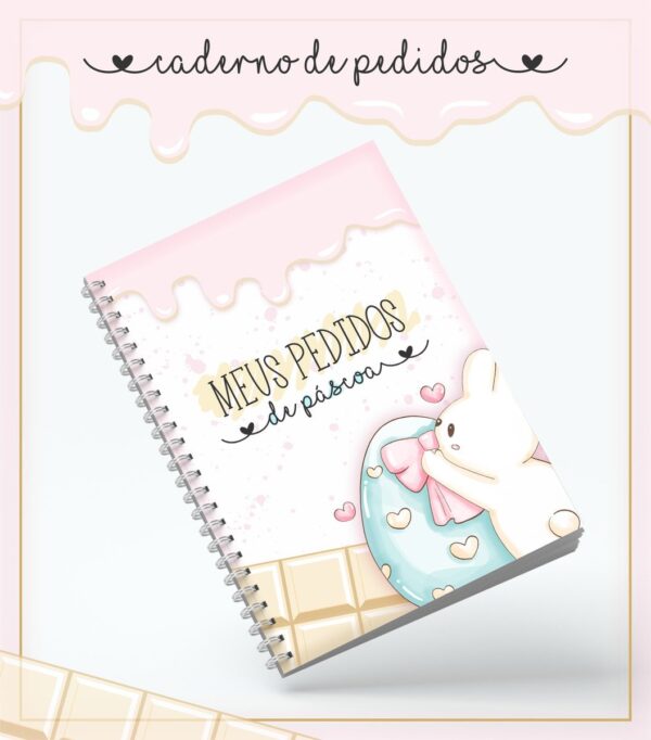 Caderno de Pedidos Páscoa - Arquivo Digital - Imagem 3