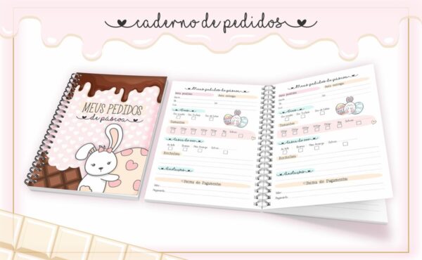 Caderno de Pedidos Páscoa - Arquivo Digital - Imagem 5