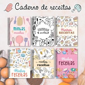 Caderno de Receitas Clean - Arquivo Digital