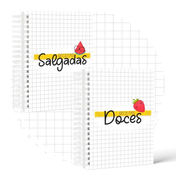 Caderno de Receitas do Bebê Menina - Arquivo Digital - Imagem 2