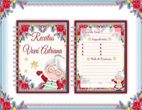 Caderno de Receitas Natalino - Arquivo Digital