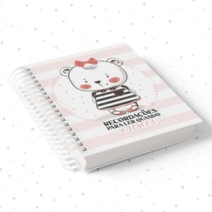 Caderno de Recordações Menina - Arquivo Digital