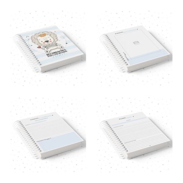 Caderno de Recordações Menino - Arquivo Digital - Imagem 2
