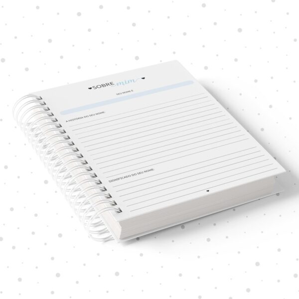 Caderno de Recordações Menino - Arquivo Digital - Imagem 4