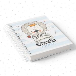 caderno de recordacoes menino arquivo digital papelaria 2