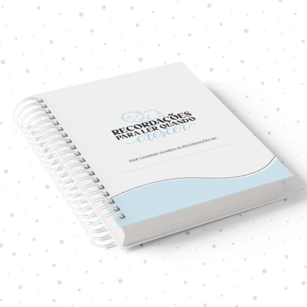 Caderno de Recordações Menino - Arquivo Digital - Imagem 3