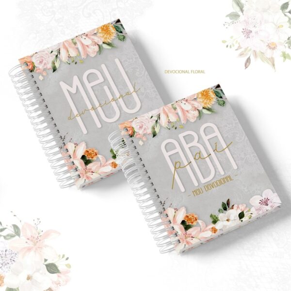 Caderno Devocional A5 Mamãe e Vovó Floral - Arquivo Digital - Imagem 2