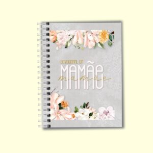 caderno devocional a5 mamae floral arquivo digital cristo 2