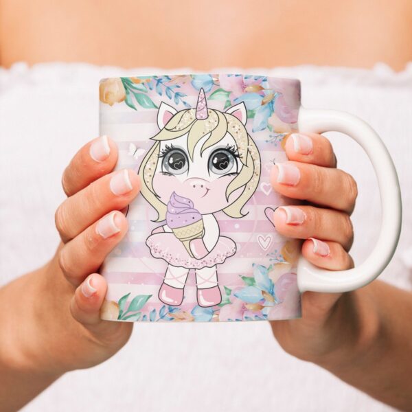 Caderno e Caneca Unicórnio - Arquivo Digital - Imagem 2