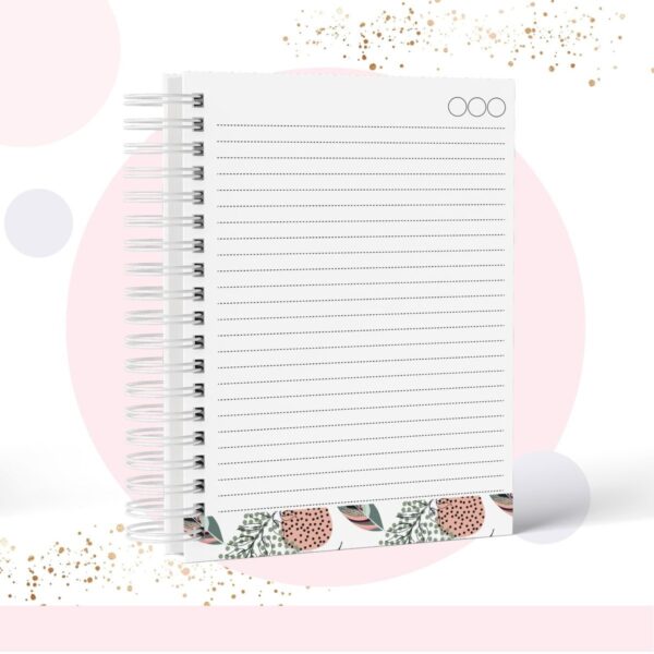 Caderno Floral - Modelo 1 - Arquivo Digital - Imagem 2