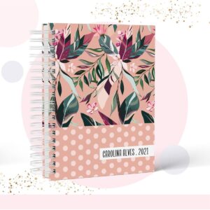 caderno floral modelo 2 arquivo digital caderno floral 2