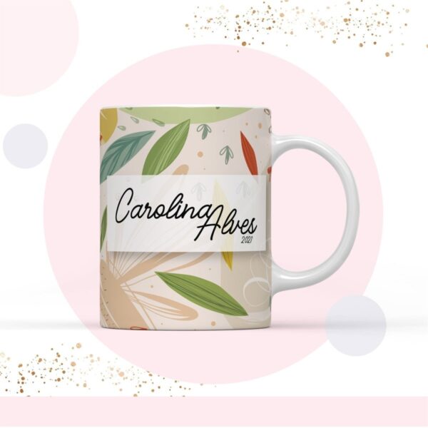 Caderno Floral - Modelo 6 - Arquivo Digital - Imagem 4