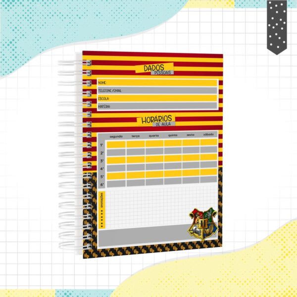 Caderno Harry Potter - Arquivo Digital - Imagem 2