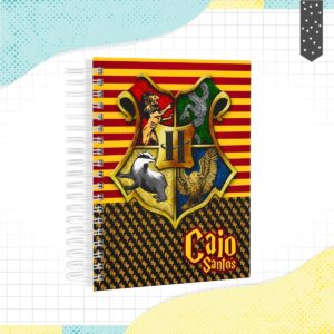 caderno harry potter arquivo digital encadernacao digital 2