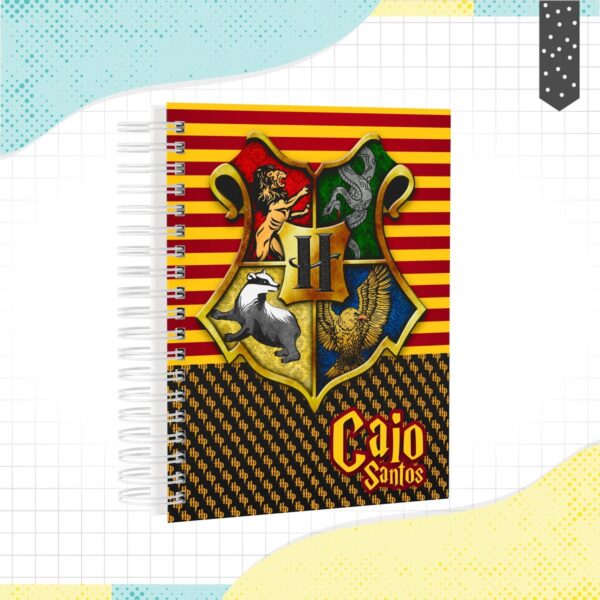 Caderno Harry Potter - Arquivo Digital