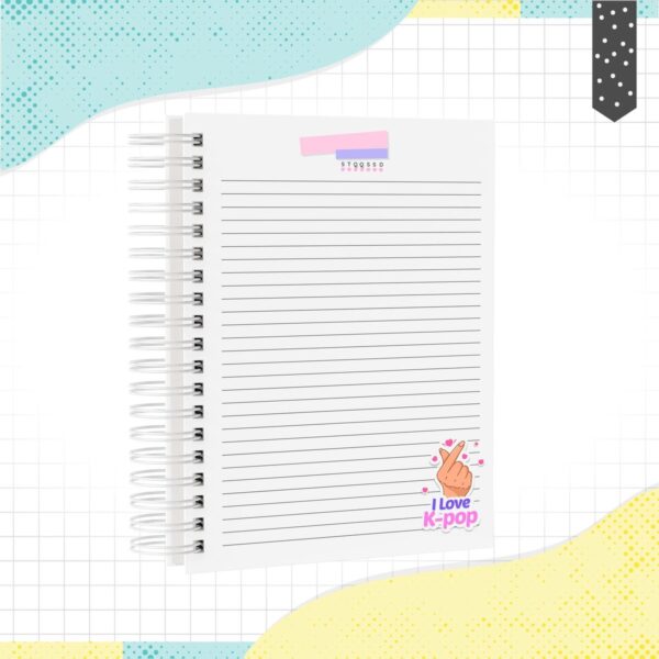 Caderno KPOP Menina - Arquivo Digital - Imagem 3