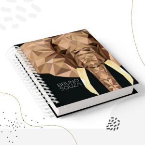 caderno masculino modelo 10 arquivo digital papel e scrapbook