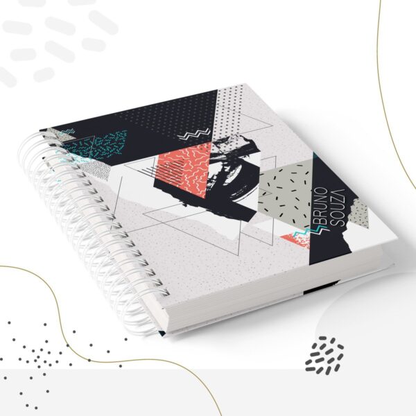 Caderno Masculino - Modelo 11 - Arquivo Digital
