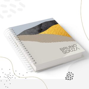Caderno Masculino - Modelo 2 - Arquivo Digital