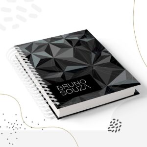 caderno masculino modelo 4 arquivo digital capas para encadernacao