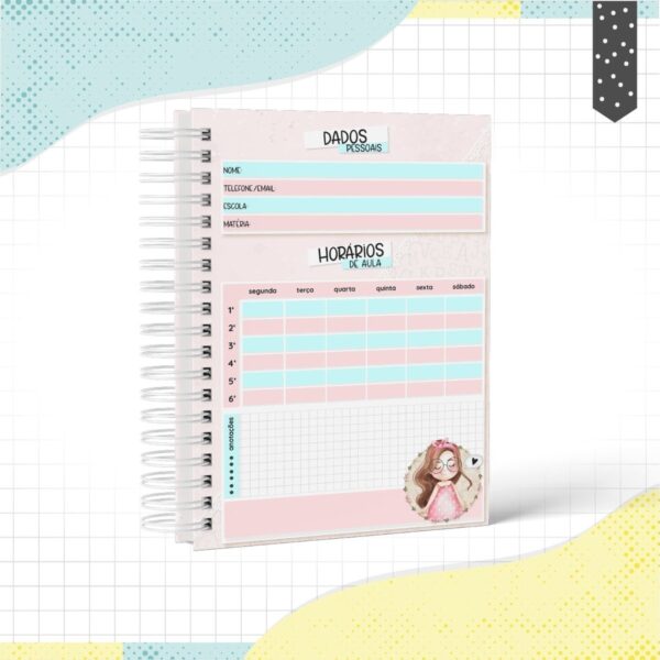 Caderno Menina Morena - Arquivo Digital - Imagem 2