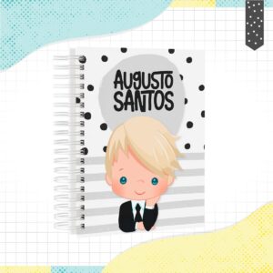 caderno menino loiro arquivo digital arte digital 1