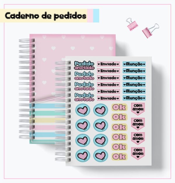 Caderno Meus Pedidos 03 - Arquivo Digital - Imagem 3