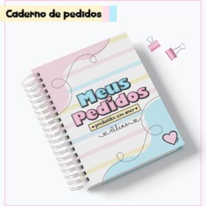 caderno meus pedidos 03 arquivo digital papel e cia