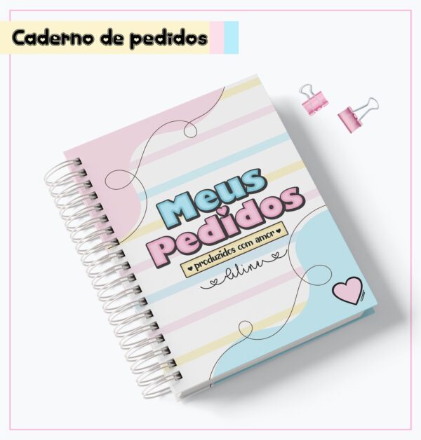 Caderno Meus Pedidos 03 - Arquivo Digital