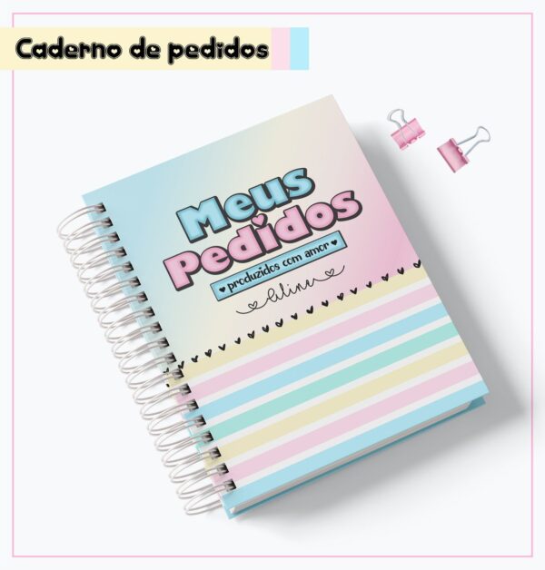 Caderno Meus Pedidos 04 - Arquivo Digital