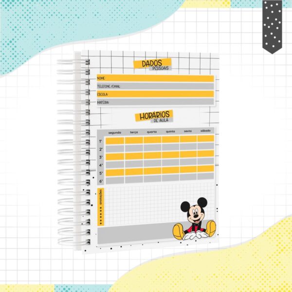 Caderno Mickey - Arquivo Digital - Imagem 2
