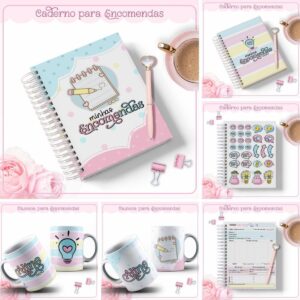 caderno minhas encomendas arquivo digital cadernos