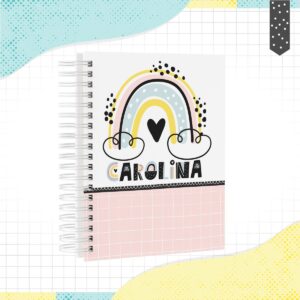 caderno minimalista menina arquivo digital scrapbook 1