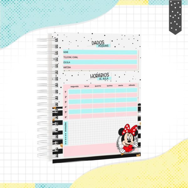 Caderno Minnie - Arquivo Digital - Imagem 2