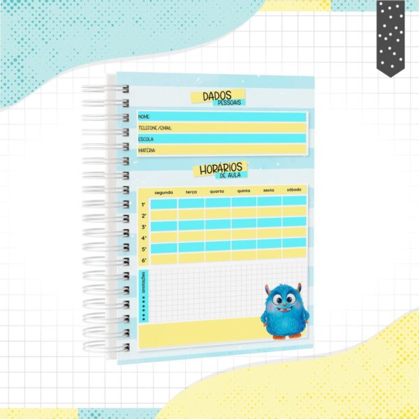 Caderno Monstrinhos - Arquivo Digital - Imagem 2