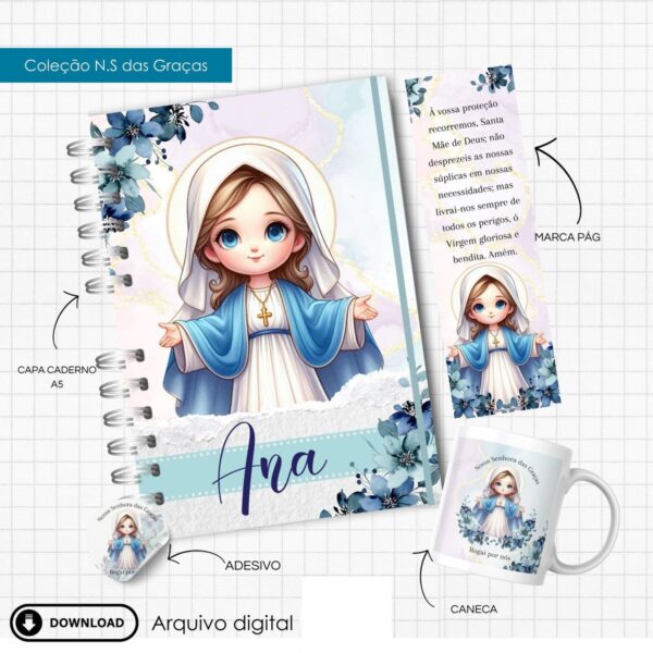 Caderno Nossa Senhora das Graças - Arquivo Digital - Imagem 2
