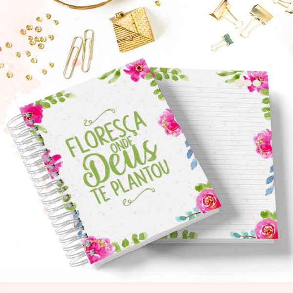Caderno Pautado Floresça - Arquivo Digital