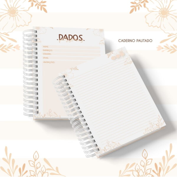 Caderno Pautado Mamãe e Vovó Animais - Arquivo Digital - Imagem 4